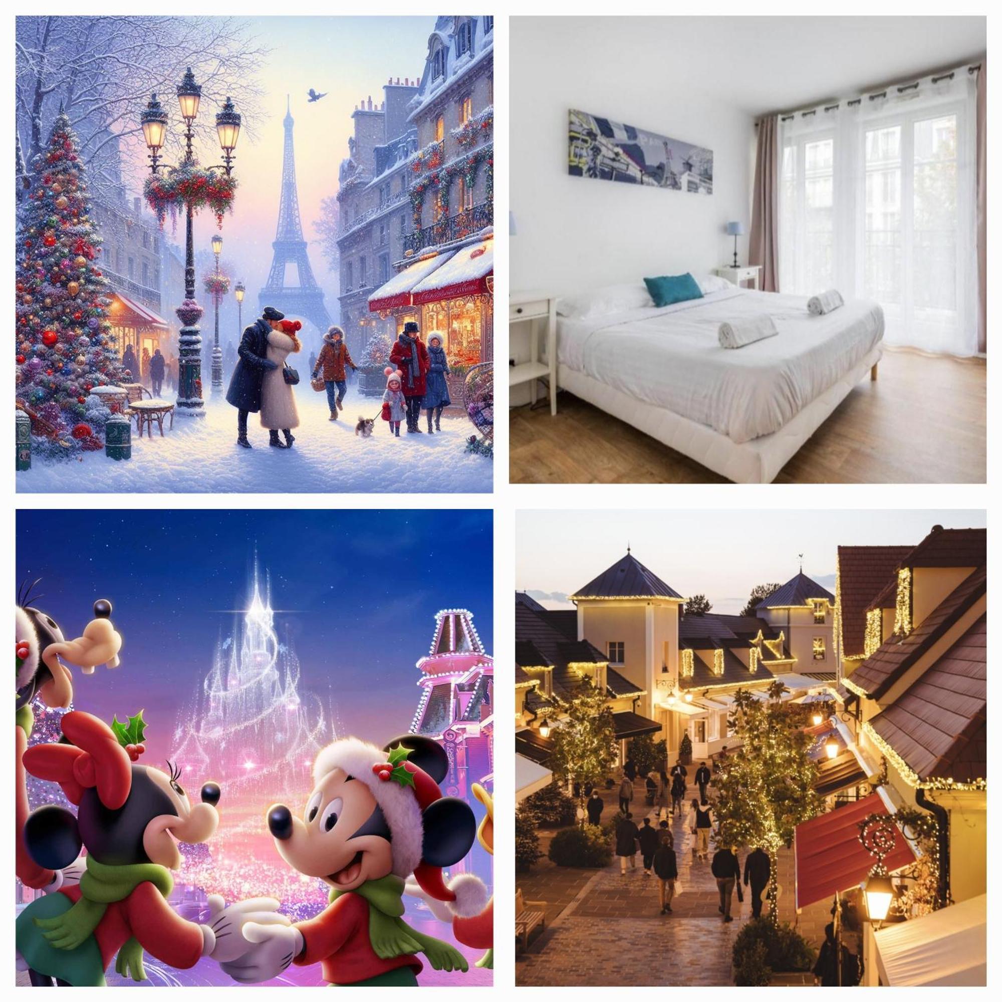 Disney, Very Spacious Comfortable 3 Bedrooms Family Apartment, 8 Pers, Wifi, Netflix Chessy  Exterior photo
